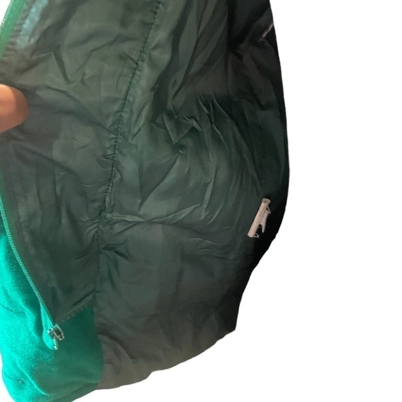 Authentic Mackintosh Vestcoat Wool Navy Blue Green Jacket Coat Winter Button Zip - Picture 5 of 8